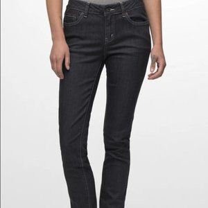 prAna Kayla Jean - Black Straight Cut Size 4